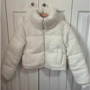 Hollister Fuzzy Jacket